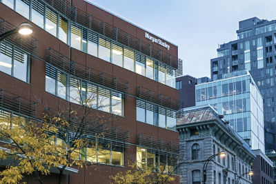 Morgan Stanley offices in Montreal's Griffintwon quartier. 